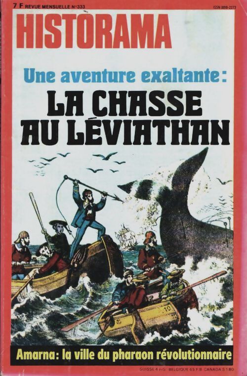 Livrenpoche : Historama n°333 : La chasse au Léviathan - Collectif - Livre