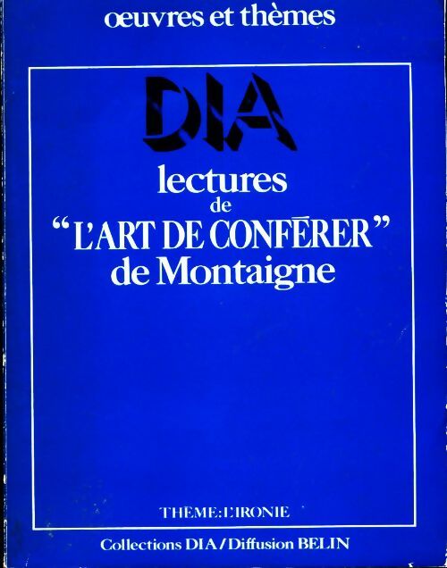 Livrenpoche : Lectures de l'Art de conférer - Collectif - Livre
