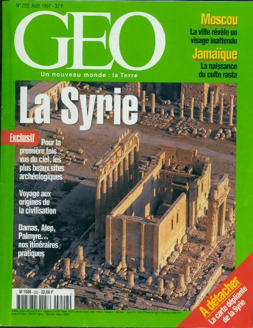 Livrenpoche : Géo n°222 : La Syrie - Collectif - Livre