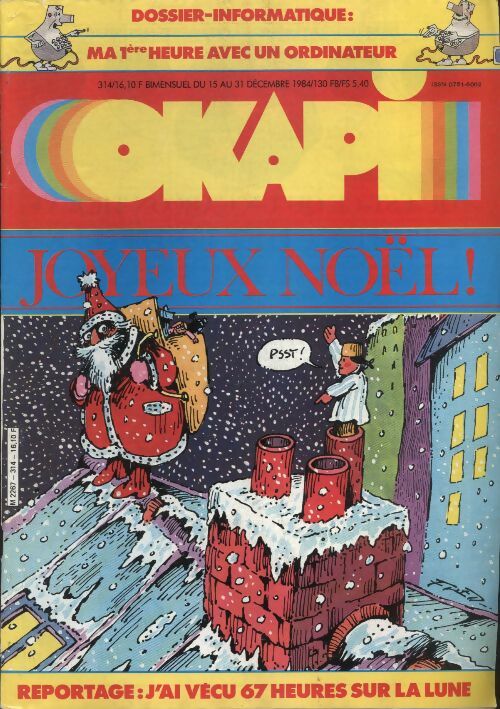 Livrenpoche : Okapi n°314 : joyeux noël - Collectif - Livre