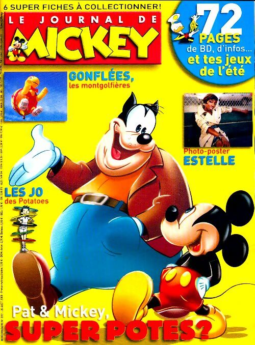 Livrenpoche : Le journal de Mickey n°2931 : Pat & Mickey super potes ? - Disney - Livre
