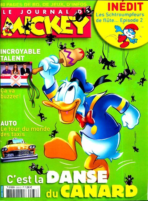 Livrenpoche : Le journal de Mickey n°2938 : C'est la danse du canard - Disney - Livre