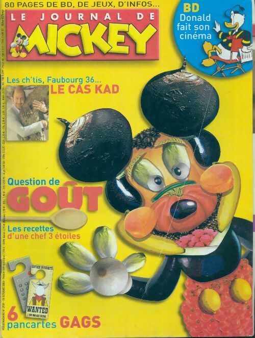 Livrenpoche : Le journal de Mickey n°2939 : Question de goût - Disney - Livre