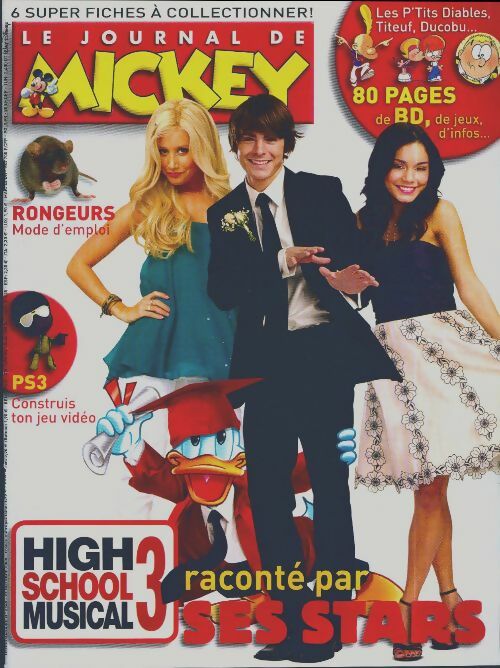 Livrenpoche : Le journal de Mickey n°2940 : High School Muscial 3 - Disney - Livre