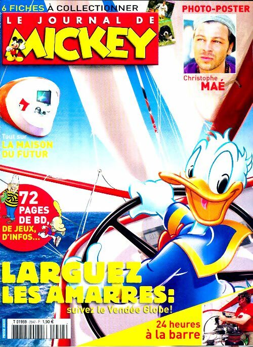 Livrenpoche : Le journal de Mickey n°2942 : Larguez les amarres ! - Disney - Livre
