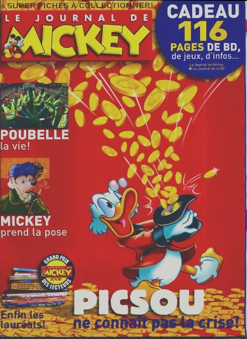 Livrenpoche : Le journal de Mickey n°2943 :  - Disney - Livre