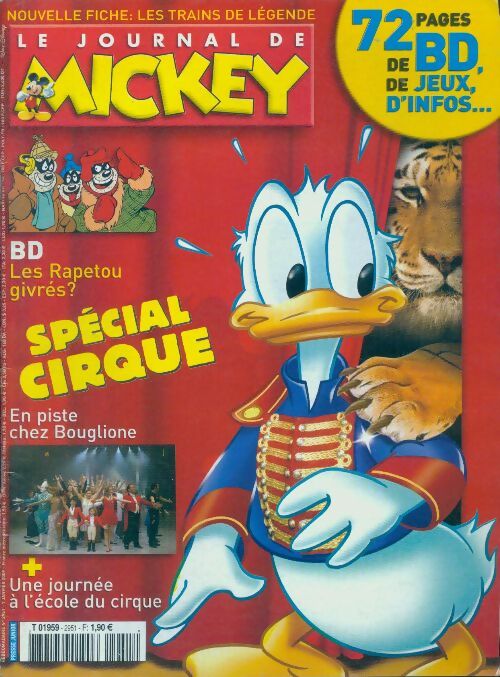Livrenpoche : Le journal de Mickey n°2951 : Spécial cirque - Disney - Livre