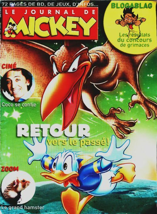 Livrenpoche : Le journal de Mickey n°2960 : Retour vers le passé ! - Disney - Livre