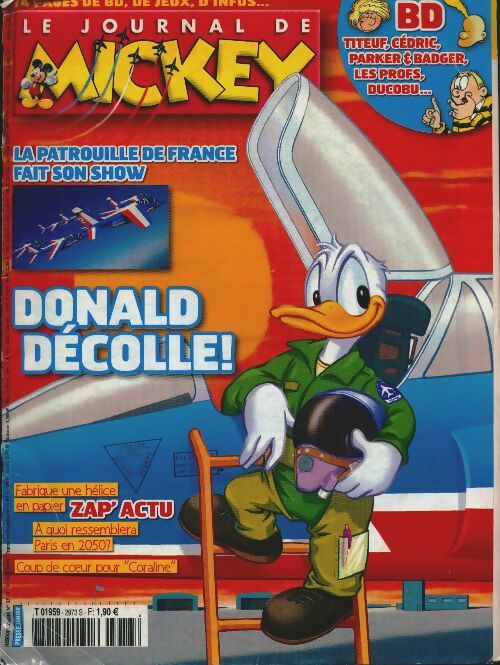 Livrenpoche : Le journal de Mickey n°2973 : Donald décolle ! - Disney - Livre