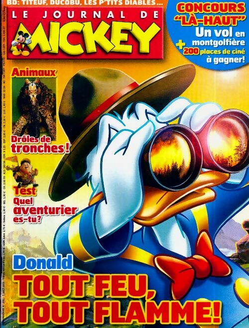 Livrenpoche : Le journal de Mickey n°2981 : Donald tout feu, tout flamme - Disney - Livre