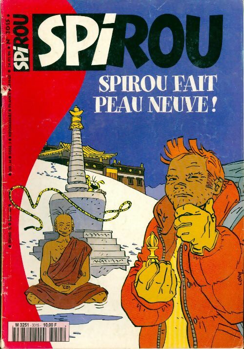 Spirou n°3015 : Spirou fait peau neuve ! - Collectif -  Spirou - Livre