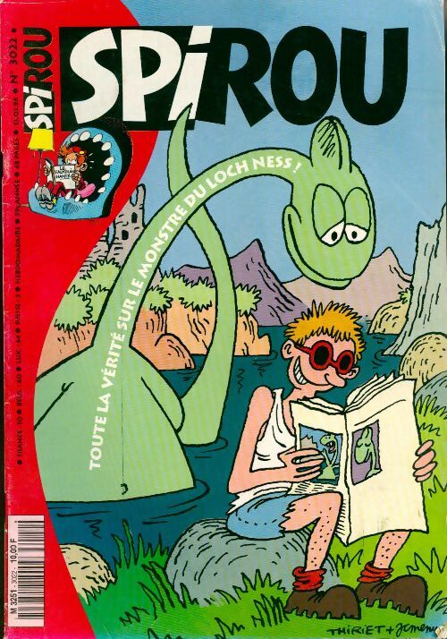 Livrenpoche : Spirou n°3022 : Toute la vérité sur le monstre du Loch Ness ! - Collectif - Livre