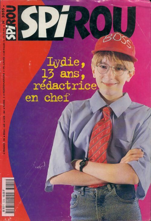 Livrenpoche : Spirou n°3055 : Lydie, 13 ans, rédactrice en chef - Collectif - Livre