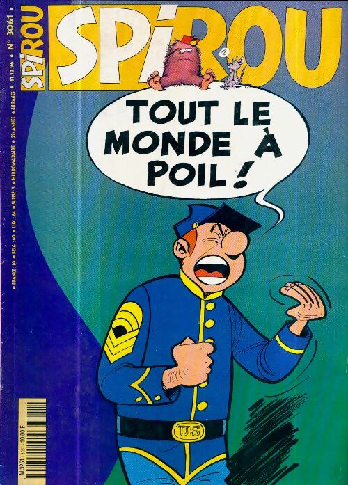 Livrenpoche : Spirou n°3061 : Tout le monde à poil ! - Collectif - Livre