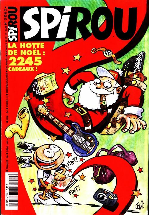 Spirou n°3062 : La hotte de Noël - Collectif -  Spirou - Livre