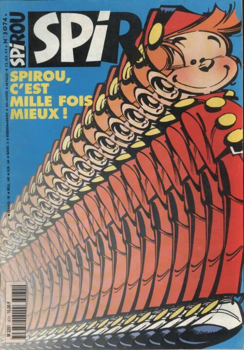 Livrenpoche : Spirou n°3074 : Spirou c'est mille fois mieux ! - Collectif - Livre