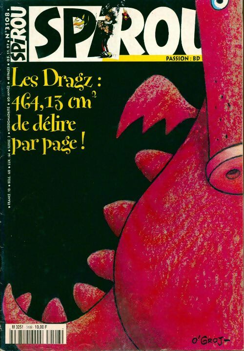 Livrenpoche : Spirou n°3108 : Les dragz - Collectif - Livre