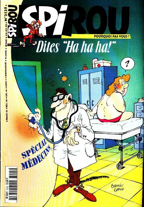 Livrenpoche : Spirou n°3125 : Spécial médecins - Collectif - Livre