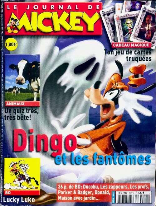 Livrenpoche : Le journal de Mickey n°2697 : Dingo et les fantômes - Disney - Livre