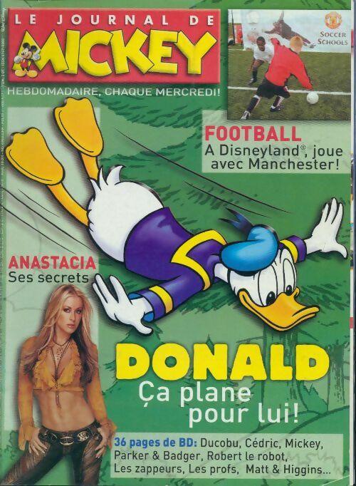 Livrenpoche : Le journal de Mickey n°2706 : Donald, ca plane pour lui - Disney - Livre