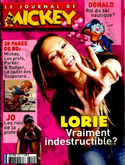 Livrenpoche : Le journal de Mickey n°2722 : Lorie : vraiment indestructible ? - Disney - Livre