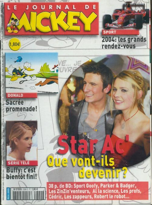 Livrenpoche : Le journal de Mickey n°2690 :  Star Ac' - Disney - Livre
