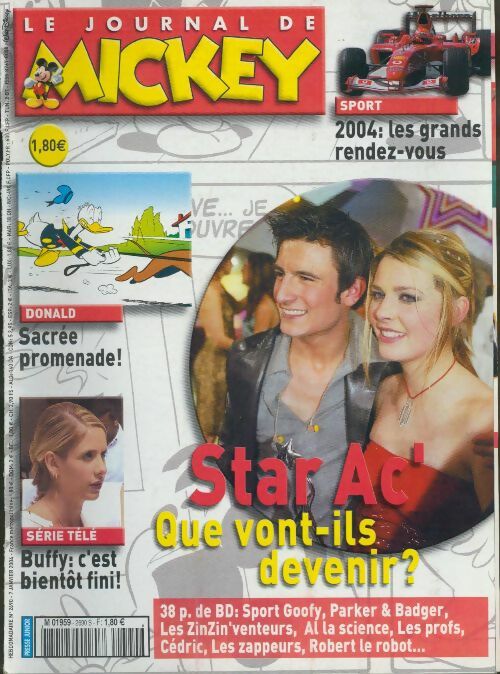 Le journal de Mickey n°2690 :  Star Ac' - Disney -  Le journal de Mickey - Livre