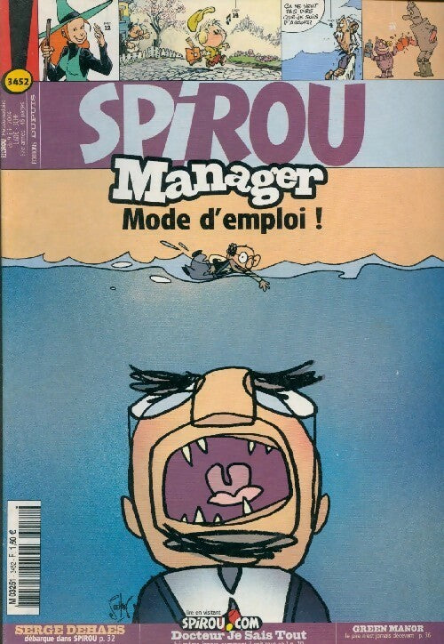 Livrenpoche : Spirou n°3452 : Manager, mode d'emploi ! - Collectif - Livre