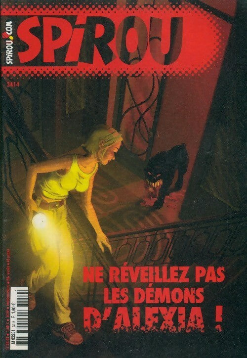 Livrenpoche : Spirou n°3414 : Ne réveillez pas les démons d'Alexia ! - Collectif - Livre