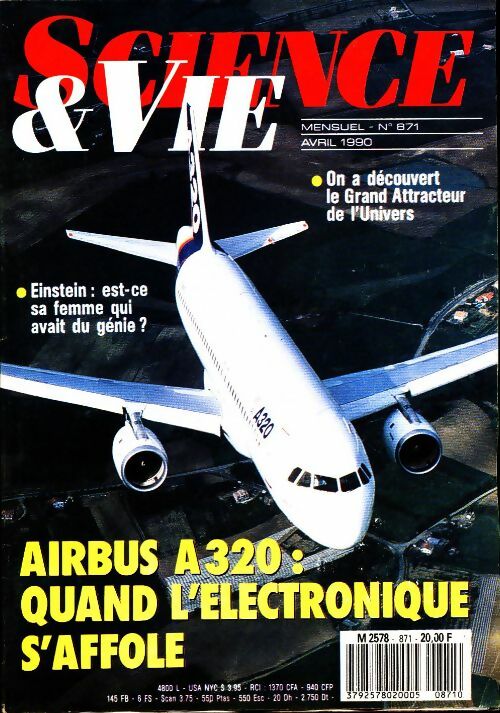 Livrenpoche : Science & vie n°871 : Airbus A320 - Collectif - Livre