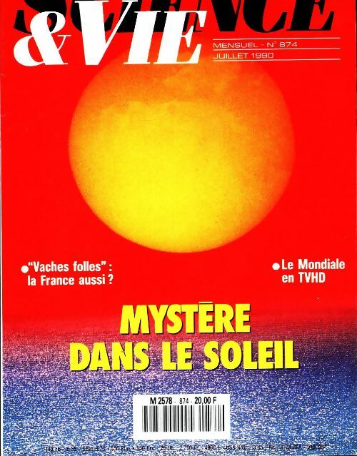 Science & vie n°874 : Mystère dans le soleil - Collectif -  Science & vie - Livre