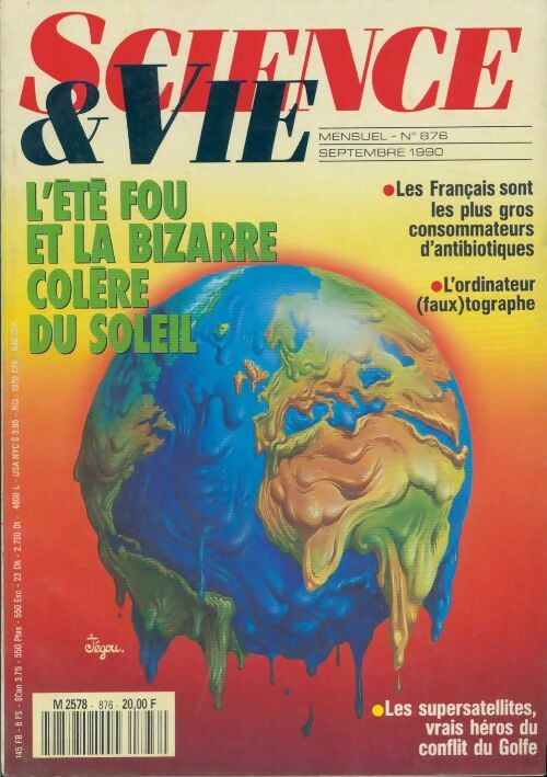 Livrenpoche : Science & vie n°876 : L'été fou et la bizarre colère du soleil - Collectif - Livre