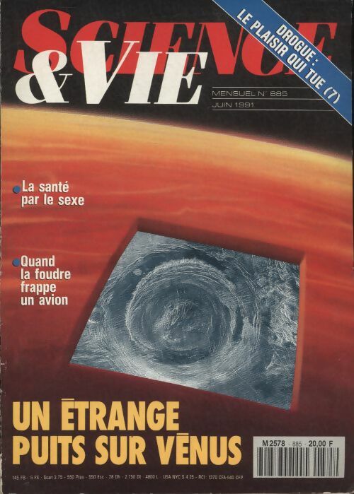 Livrenpoche : Science & vie n°885 : un étrange puits sur vénus - Collectif - Livre