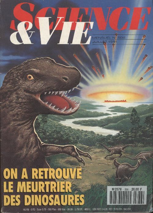 Livrenpoche : Science & vie n°886 : on a retrouvé le meurtrier des dinosaures - Collectif - Livre