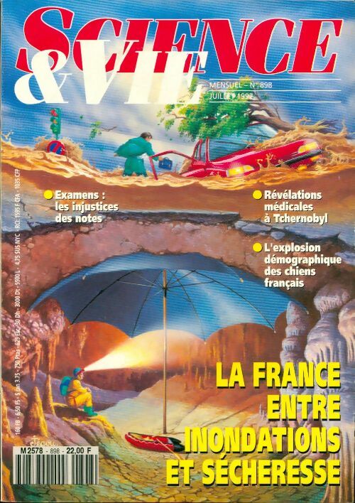 Livrenpoche : Science & vie n°898 : La France entre inondations et sécheresse - Collectif - Livre