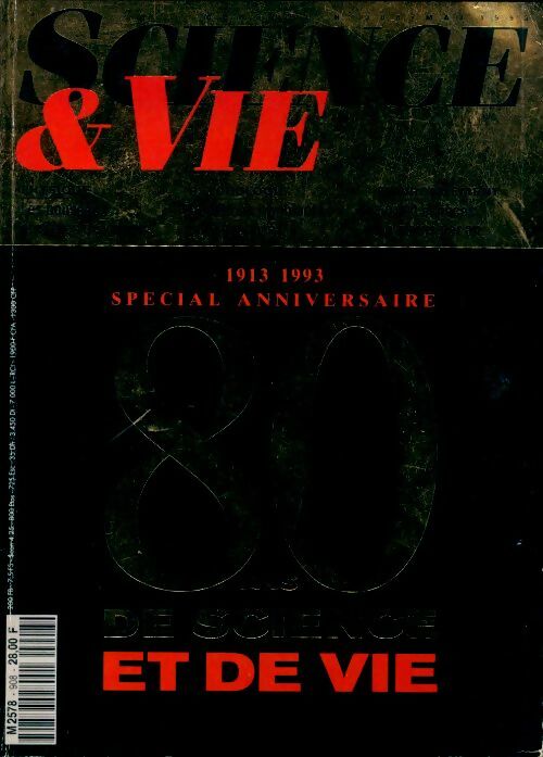Livrenpoche : Science & vie n°908 : 80 ans de science et de vie - Collectif - Livre
