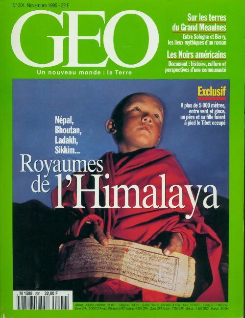 Livrenpoche : Géo n°201 : Royaumes de l'Himalaya - Collectif - Livre