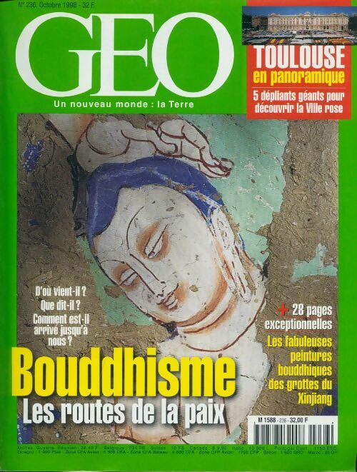 Géo n°236 : Bouddhisme, les routes de la paix - Collectif -  Géo - Livre