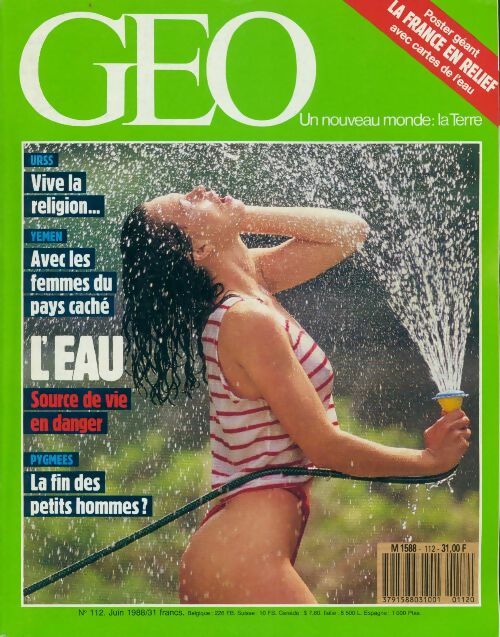 Livrenpoche : Géo n°112 : L'eau, source de vie en danger - Collectif - Livre