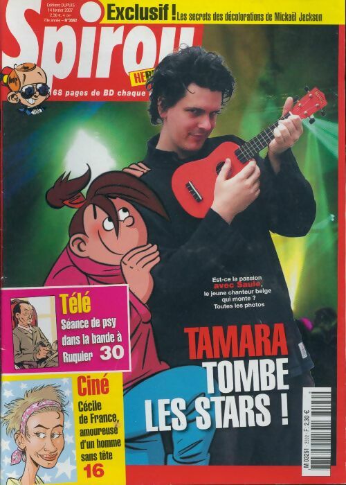 Livrenpoche : Spirou n°3592 : Tamara tombe les stars ! - Collectif - Livre