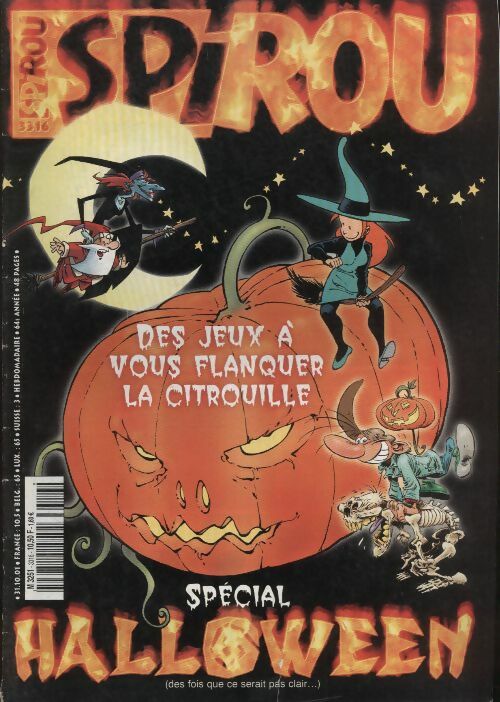 Livrenpoche : Spirou n°3316 : Spécial Halloween - Collectif - Livre