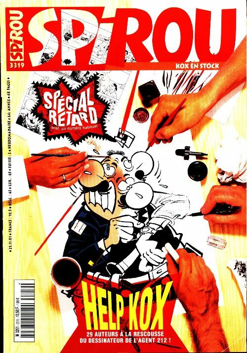Livrenpoche : Spirou n°3319 : Help Kox - Collectif - Livre