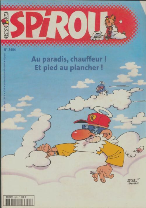 Livrenpoche : Spirou n°3404 : Au paradis chauffeur ! Et pied au plancher ! - Collectif - Livre