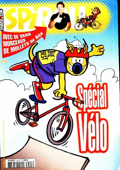 Livrenpoche : Spirou n°3405 : Spécial vélo - Collectif - Livre