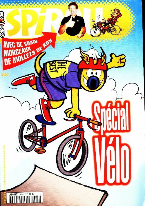 Spirou n°3405 : Spécial vélo - Collectif -  Spirou - Livre