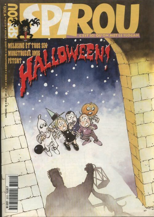 Livrenpoche : Spirou n°3212 : Mélusine et tous ses monstrueux amis fêtent halloween ! - Collectif - Livre