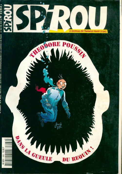 Livrenpoche : Spirou n°3262 : Dans la gueule du requin - Collectif - Livre