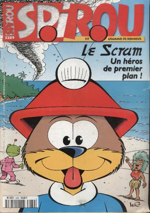 Livrenpoche : Spirou n°3289 : Le Scram, un héros de premier plan ! - Collectif - Livre