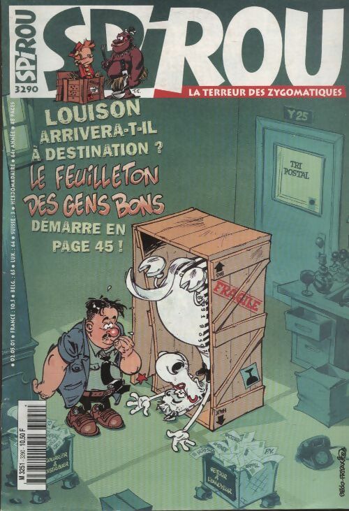 Livrenpoche : Spirou n°3290 : Louison arrivera-t-il à destination ? - Collectif - Livre