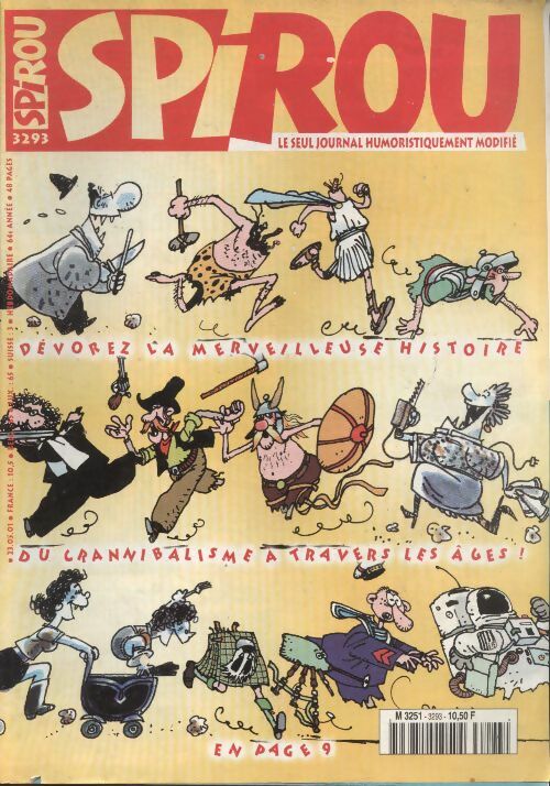 Livrenpoche : Spirou n°3293 - Collectif - Livre